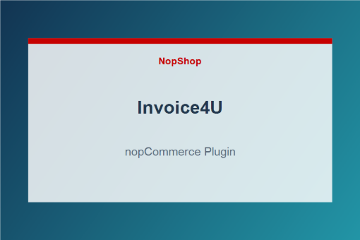 Invoice4U plugin for nopCommerce