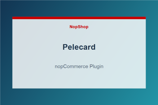 Pelecard plugin for nopCommerce